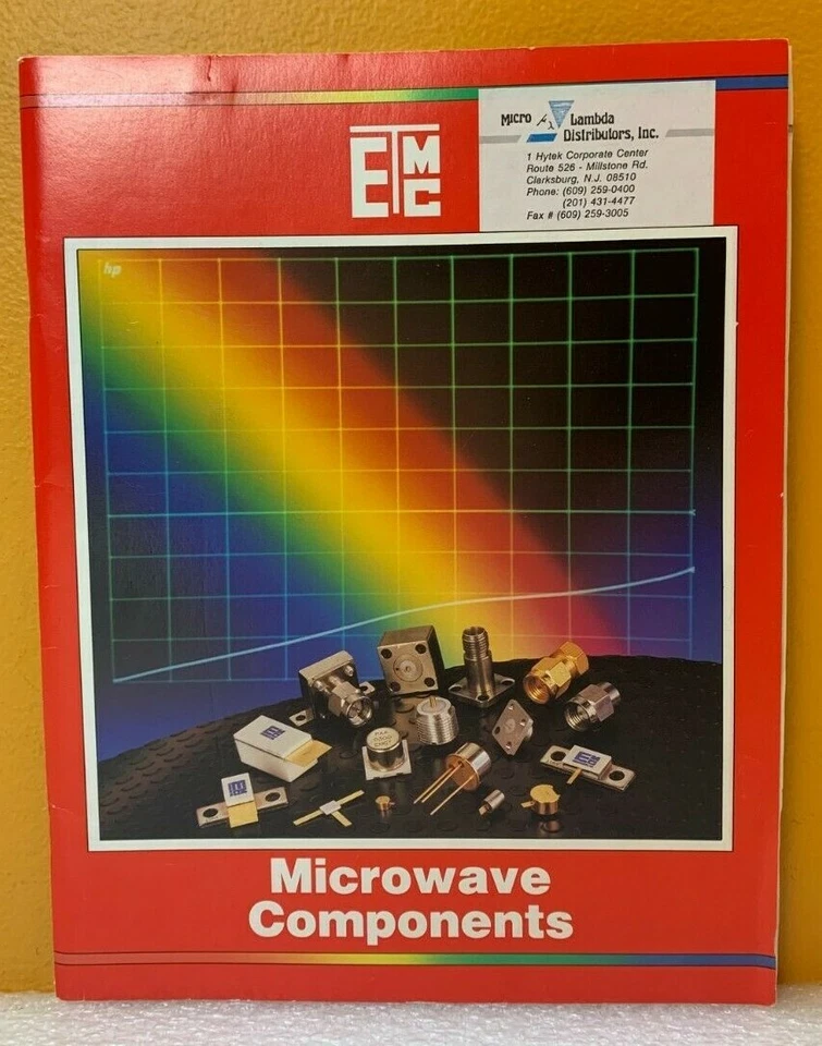 EMC Technology, Inc. Microwave Components Catalog. - Image 1 of 1