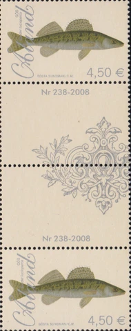 Aland #270-271 MNH Gutter Strip CV$65.00 Cover