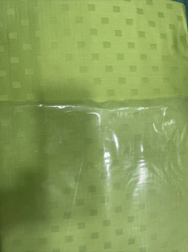 tovaglia fiandra rotonda con tovaglioli colore verde - Immagine 1 di 1