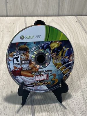 Ultimate Marvel vs Capcom 3 (Xbox 360, 2011) Disc Only - Image 1 of 2