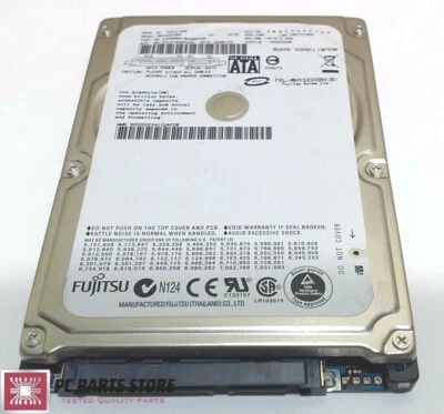 Fujitsu 200GB SATA 2.5" MHY2200BH CA06889-B35800SN CA26344-B32104BA PCB PARTS - Image 1 of 4