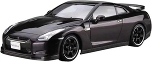 AOSHIMA 1/24 The Model Car No.35 NISSAN R35 GT-R Spec-V '09 Plastic Model Kit JP