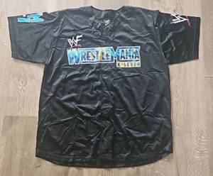 Vintage 2001 WWF WrestleMania X7 17 Baseball Jersey SIZE XL RARE NEW - Picture 1 of 8