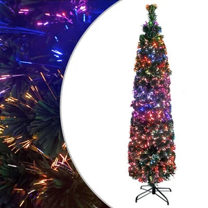 Künstlicher Weihnachtsbaum Schlank mit Ständer 240 Glasfaser N0T7 - Bild 1 von 8