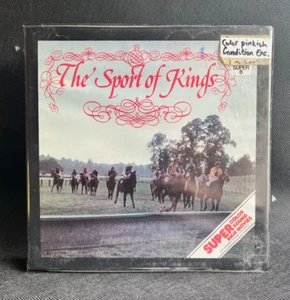 Super 8 sound film THE SPORT OF KINGS rare IFS B&W Horse Polo Documentary - Picture 1 of 4