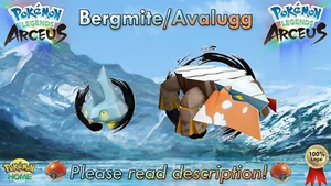 🌈Shiny Alpha Hisuian Bergmite Avalugg 6IV🌈Leyendas Arceus INICIO (💯Legal) - Imagen 1 de 61