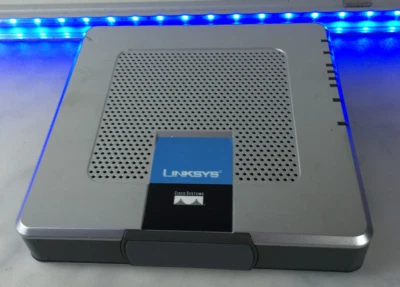 Linksys WAG354G V2 Wireless-G 4-Ports 54 Mbps ADSL Home Gateway #206 - Image 1 of 3