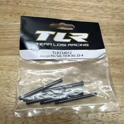 Team Losi Racing TLR234012 TiCN Suspension Hinge Pin Set(6): TLR 22-4 4wd Buggy - Image 1 of 4