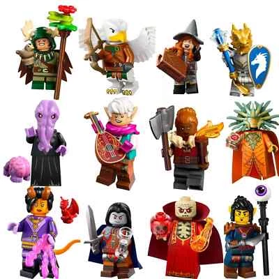 NUEVO SELLADO LEGO Dungeons & Dragons Juego Completo de 12 Minifiguras 71047 CMF Foto 1 de 2