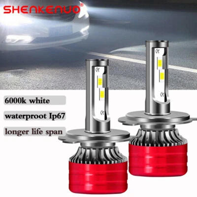 Kit de faros LED para Scion xD 2008-2014 H4/9003 blanco CSP bombillas haz alto/bajo Foto 1 de 4