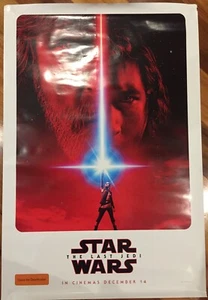 The Last Jedi 2017 Original Advance Australian Movie Poster Teaser AU Star Wars - Picture 1 of 11