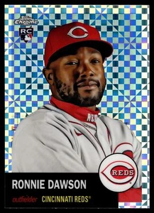 2022 Topps Cromo Platino Anniversario RONNIE DAWSON XFRACTOR #399 REDS RC - Foto 1 di 2
