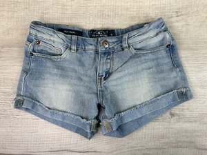 Lucky Brand Riley Short Cuffed Denim Short Shorts Women’s 12 (Actual 25” Waist) - Picture 1 of 19