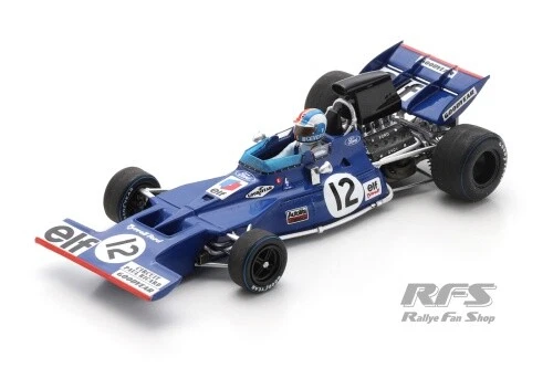 Tyrrell 002 Ford Francois Cevert Formel 1 French GP 1971 1:43 Spark 7231 - Bild 1 von 1