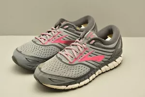 Brooks Ariel 18 Gray/Pink Womens Size 9 - Picture 1 of 14