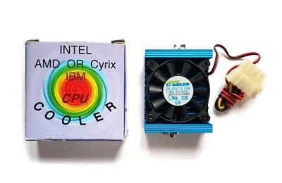 Socket 7 Socket 5 CPU cooler - NEW in box - Image 1 of 4