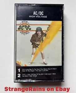 AC/DC High Voltage Cassette Tape "Atco 36-142" PLAY TESTED / SOUNDS GREAT! - Picture 1 of 6