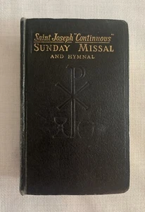 Saint Joseph Continuous Sunday Missal And Hymnal 1966 Sunday Holy Day Mass Book - Picture 1 of 10