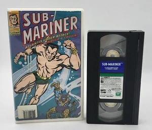 Marvel Classic Videos Sub-Mariner Atlantis Under Attack VHS w/ Clamshell - Picture 1 of 4