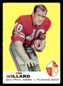 1969 Topps #66 Ken Willard - Excellent *TedsCardShack* - Picture 1 of 2