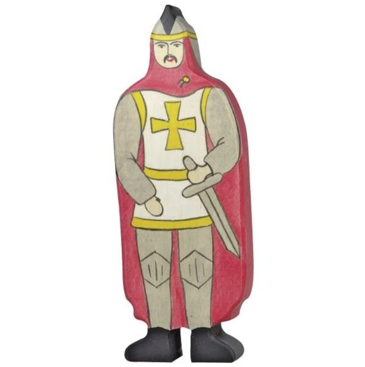 Holztiger Red Knight with Cloak - Image 1 of 1