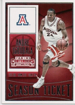 2015-16 Panini Contenders Draft Picks #6 Andre Iguodala (22-1773) - Image 1 of 2