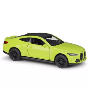 1/43 Scale BMW M4 Model Car Diecast Toy Cars Metal Alloy Pull Back Doors Open - Picture 1 of 15
