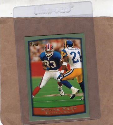 1999 Topps Andre Reed Buffalo Bills #307 NrMt - Image 1 of 2