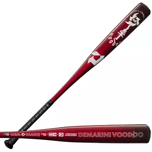 Bate de béisbol 2025 DeMarini Voodoo One (-3) 32,5/29,5 BBCOR WBD2527010 - Imagen 1 de 8