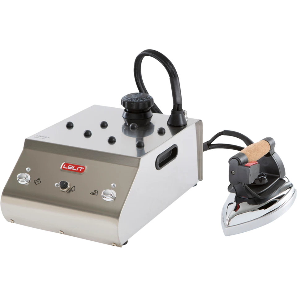 L'El-It Yves PS321 1800W Ferro da Stiro con Caldaia - Acciaio Inox