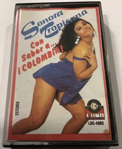 Sonora Tropicana – Con Sabor A...¡Colombia! Cassette 1991 Luna - LUC-4005 - Picture 1 of 3