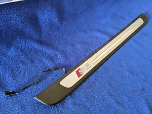 Front Right Passenger Door Sill Scuff Plate Trim Audi S6 illuminated - Picture 1 of 13