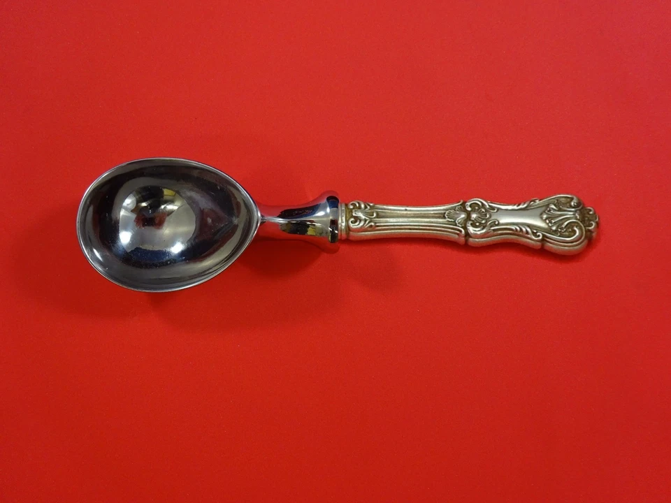 Colher de sorvete Federal Cotillion por Frank Smith prata esterlina HHWS personalizada 7" - Imagem 1 de 1