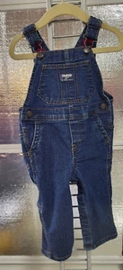 Osh Kosh - Baby 18 Monate - Lätzchen Overall - jeansblau kleine Kinder - Einteiler - Kleinkind - Bild 1 von 6