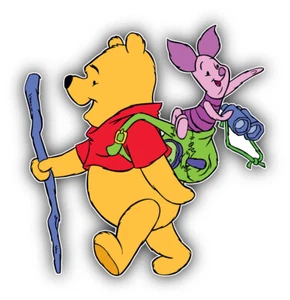 Winnie The Pooh Cartoon Sticker Bumper Decal - ''SIZES'' - Picture 1 of 1