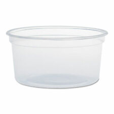 SOLO® MicroGourmet Food Containers 12 oz Clear Carton of 500 - Microwaveable