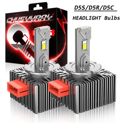 Faro LED D5S D5R de 2 piezas para ALFA ROMEO GIULIA 17-2023 bombilla alta/baja 38000 lm blanco Foto 1 de 4