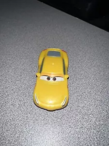 Disney Pixar Cars Cruz Ramirez veicolo auto giallo plastica scala 1:55# - Foto 1 di 7