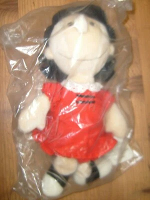 1952 Vintage Lucy Peanuts Plush Doll  Red Dress Determined Products Cartoon NOS - Image 1 of 4