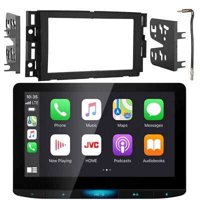 Receptor Bluetooth USB Estéreo JVC KW-Z1000W, Adaptador de Antena, Kit Doble DIN Foto 1 de 4