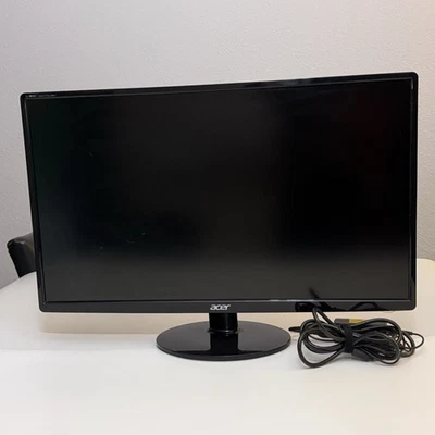 Acer S271HL Black 27" LED Monitor HDMI VGA Full HD - Image 1 of 2
