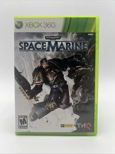 WARHAMMER 40.000: SPACE MARINE X BOX 360 COMPLETO DI MANUALE - Foto 1 di 4