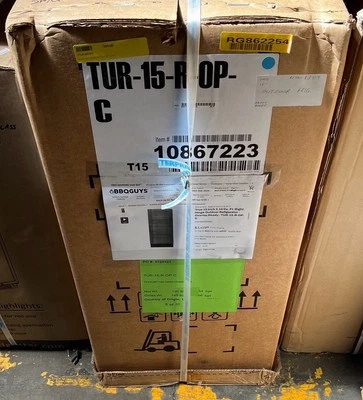 Refrigerador exterior True TUR-15-R-OP-C 15" con bisagra derecha - Listo para panel Foto 1 de 2