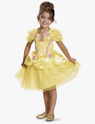 Disfraz Bella Niño Pequeño Disfraz Clásico Disney La Bella y la Bestia Nuevo Talla 2T Foto 1 de 4