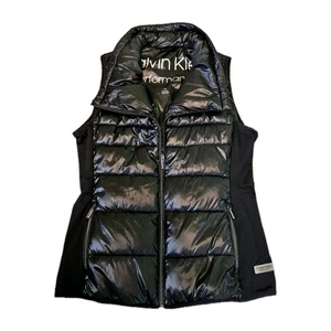 Chaleco acolchado Calvin Klein Performance grande para mujer negro - Imagen 1 de 16