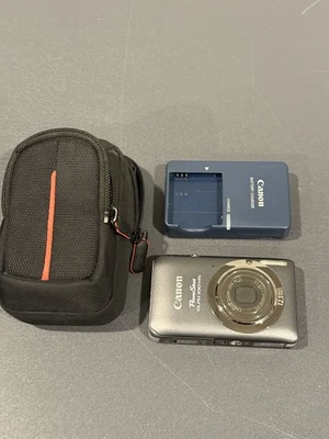 Cámara digital Canon PowerShot ELPH 300 HS 12,1 MP negra con accesorios ver fotos Foto 1 de 4