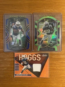 Jonathan Taylor Colts 2020 Rookie Lot (3)w/(2) Select Die-Cut & Game Used Jersey - Bild 1 von 1