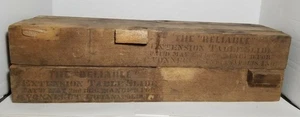 Antiker Holz Der zuverlässige Ausziehtisch Dias Pat 2. Mai 1876 - Bild 1 von 7
