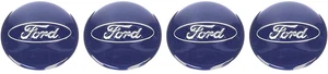 Ford Blue Kuga 2017 Diesel  Alloy Wheel Centre Cap 54mm  Set of 4 - Picture 1 of 2