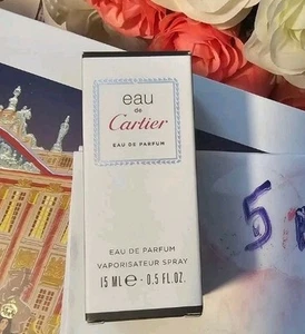 Eau De Cartier eau de parfum 15ml travel Spray NIB Unisex - Picture 1 of 3